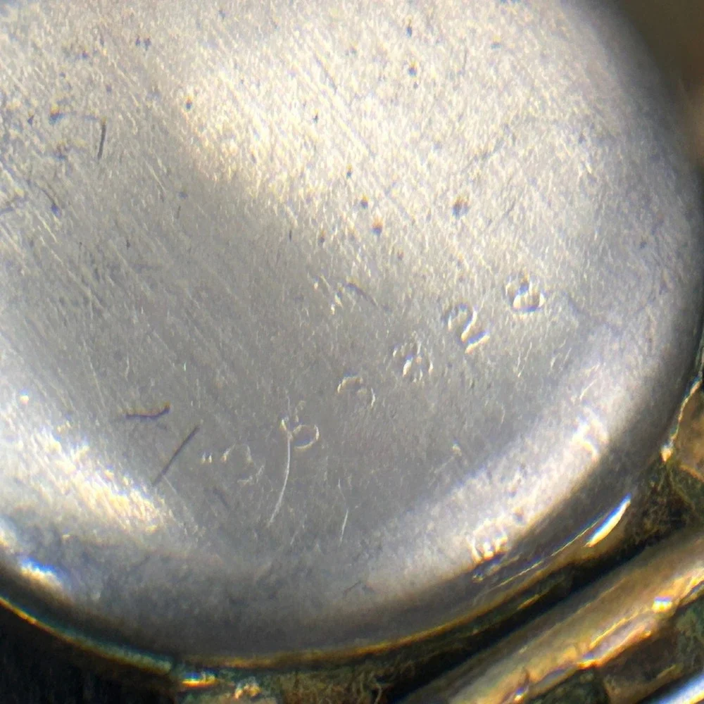 Benrus Vintage Mechanical Watch Black Dial Gold Tone Speidel Band Parts Repair‎